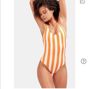 Solid & Striped One Piece